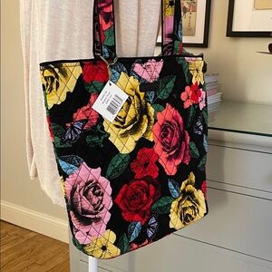 Vera Bradley Saddle Up Tote in Havana Rose